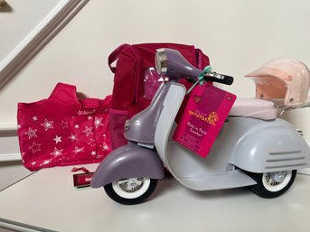 An American Girl (and Mattel OG) Collection - Vespa Scooter