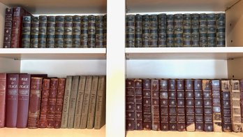Over 50 Antique Books: Irving's Works (1872) Works Of Donald G Mitchell (1907) & More