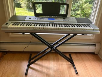 Yamaha DGX-230 Portable Digital Keyboard Piano With Stand And Music Rest