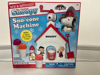 Snoopy Sno Cone Machine - New