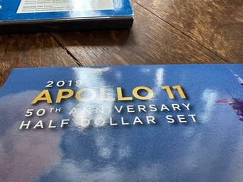 Apollo 11 50th Anniversary Half Dollar Set 2019