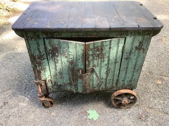 Industrial Cart On Wheels