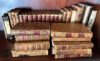 Napoleon's Great Nephew's Antique Small Book Collection (Over 25 Pieces): Poetical Works (1784) & More