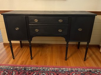 Timeless Refinished Wooden Buffet / Sideboard