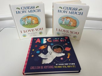 A Collection Of 3 Children's Board Books - New