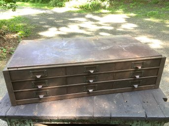 9 Drawer Metal Cabinet