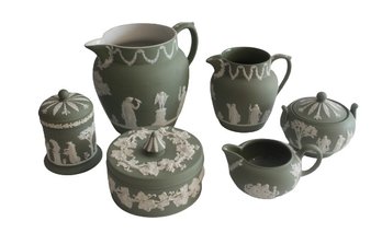 Assorted Wedgwood, Sage Green