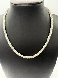 Sterling Silver Ruffle Link Bracelet