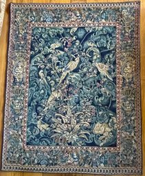 Lovely Hanging TAPESTRY With Birds, Flowers And Musicians