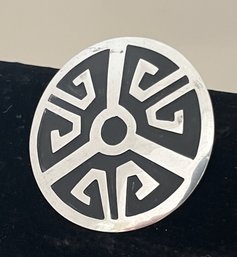 Vintage Taxco Sterling Pendant / Pin, 13.2g