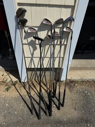 Set Of Wilson Staff And Two Taylormade And Putter