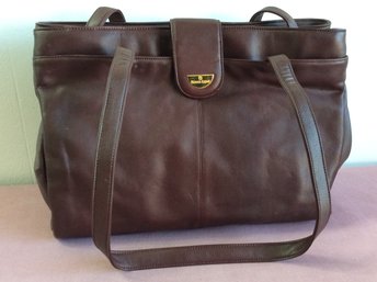 Etienne Aigner Burgundy Purse #7