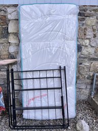 CVB Twin Size Mattress With Metal Frame