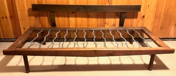 Mid Century Modern Solid Wood Daybed