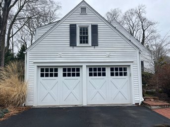 An 8 X 7 Endura Insulated Custom Wood Composite Garage Door - 1 Of 2