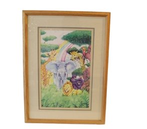 Signed & Numbered Noah's Art Watercolor