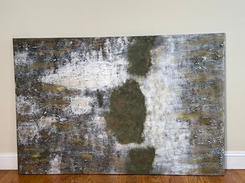 Impressive Large Mixed Media Abstract Painting