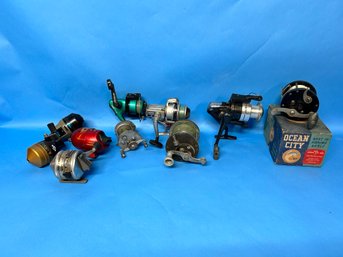 Variety Of Fishing Reels