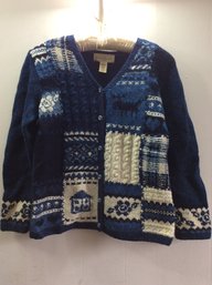 Hand Knit Jones New York Sport Size S Sweater #15