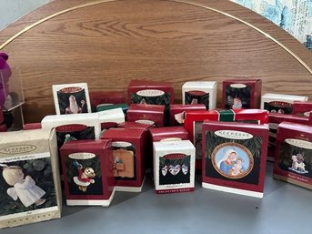Lot Of Approximately 25 Hallmark Keepsake Ornaments In Boxes