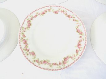 Ten GDA Limoges France Floral Decorated Serving Plates