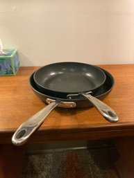 TWO Al Clad Frying Pans Skillets