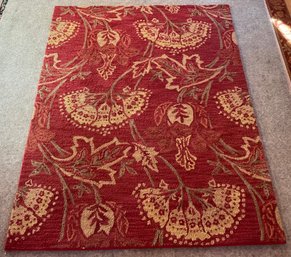 Vintage Red Floor Rug