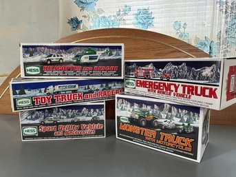 5 Hess Trucks Including Monster Truck