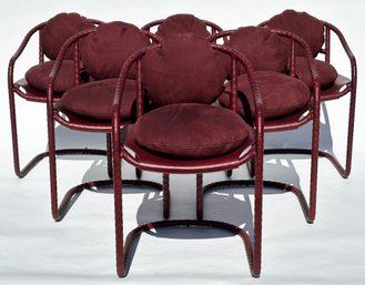 A Set Of 8 Caribou Dining Chairs By Ochre, ($15,000 MSRP)