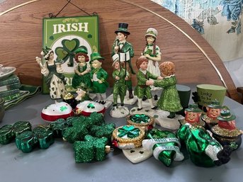 Huge Lot Of Irish Ornaments And Figurines