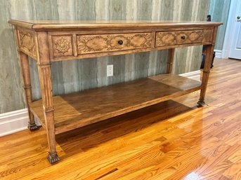 Hooker Furniture Wood Berkeley Console Table