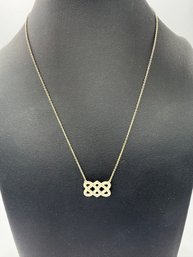 Tiffany & Co Sterling Silver Paloma Picasso Celtic Love Knot Necklace