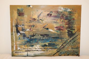 Original Impasto Style On Canvas By Ridd-Howell - Signed