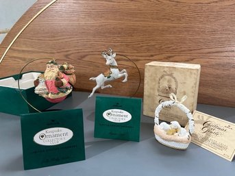Limited Edition Hallmark Keepsake Ornaments With COA's