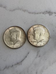 1964 Kennedy Half Dollar Coin Lot #11