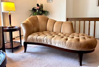 Schnadig Tufted Chaise Lounge Chair