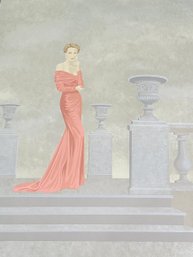 Annie Retivat 'En Rave' Pencil Signed & Numbered Lithograph