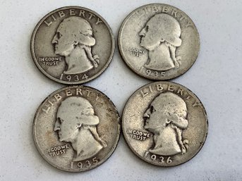 1934-1936 Washington Quarters Lot #15