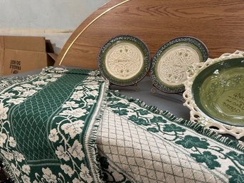 Grasslands Road - Friendship & Family Plates, Bowl, 2 Table Runners