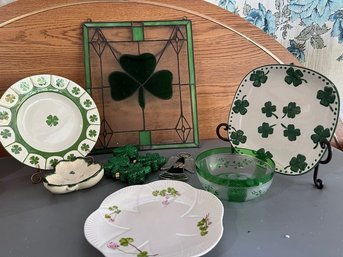 Irish Stained Glass Window Hanger