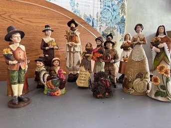 Pilgrims & Turkeys 15 Pilgrim & Two Turkeys