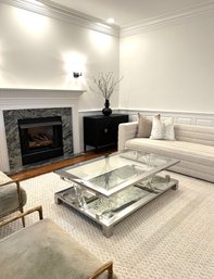 Stunning Lillian August Modern Coffee Table