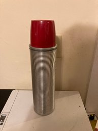 MCM Vintage Metal Thermos