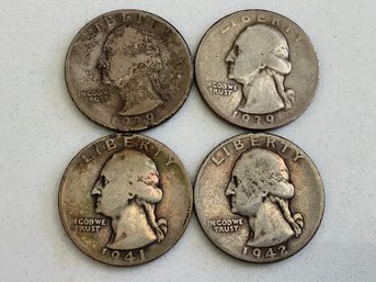 1939-1942 Washington Quarters Lot #42