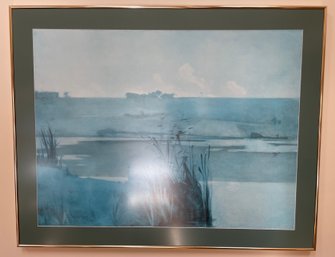 Framed John Henry Twachtman Arques-La-Bataille Artwork
