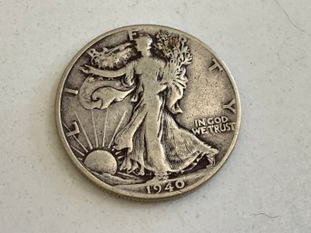 1940 Walking Liberty Half Dollar Coin #48