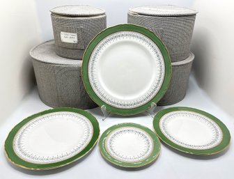 Vintage Royal Worchester Regency Pattern Bone China, England Service For 12, Purchased At Tiffany's In 1962