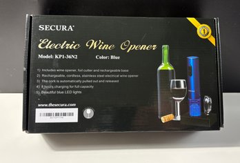 Secura Electric Wine Opener
