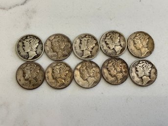Liberty Dimes Lot #49