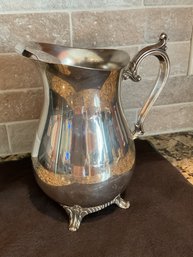 WM ROGERS Silverplate Water Pitcher
